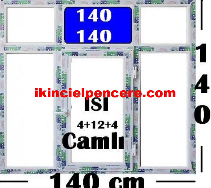 Çıkma 140x140 PVC Pencere